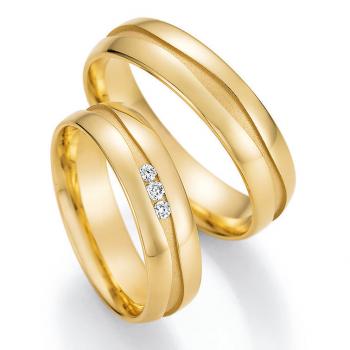 Trauringe Gelbgold von Ruesch 66/47030-055